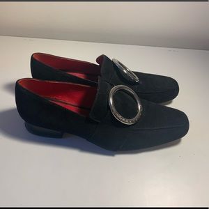 Dorateymur Black Suede Loafers